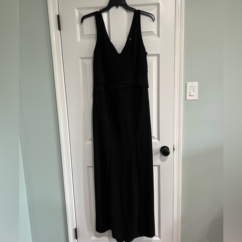 Emerald Sundae Black Maxi Gown